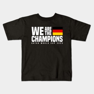 Qatar World Cup Champions 2022 - Germany Kids T-Shirt